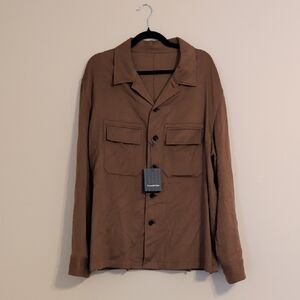 Ermenegildo Zegna Brown Shirt Jacket